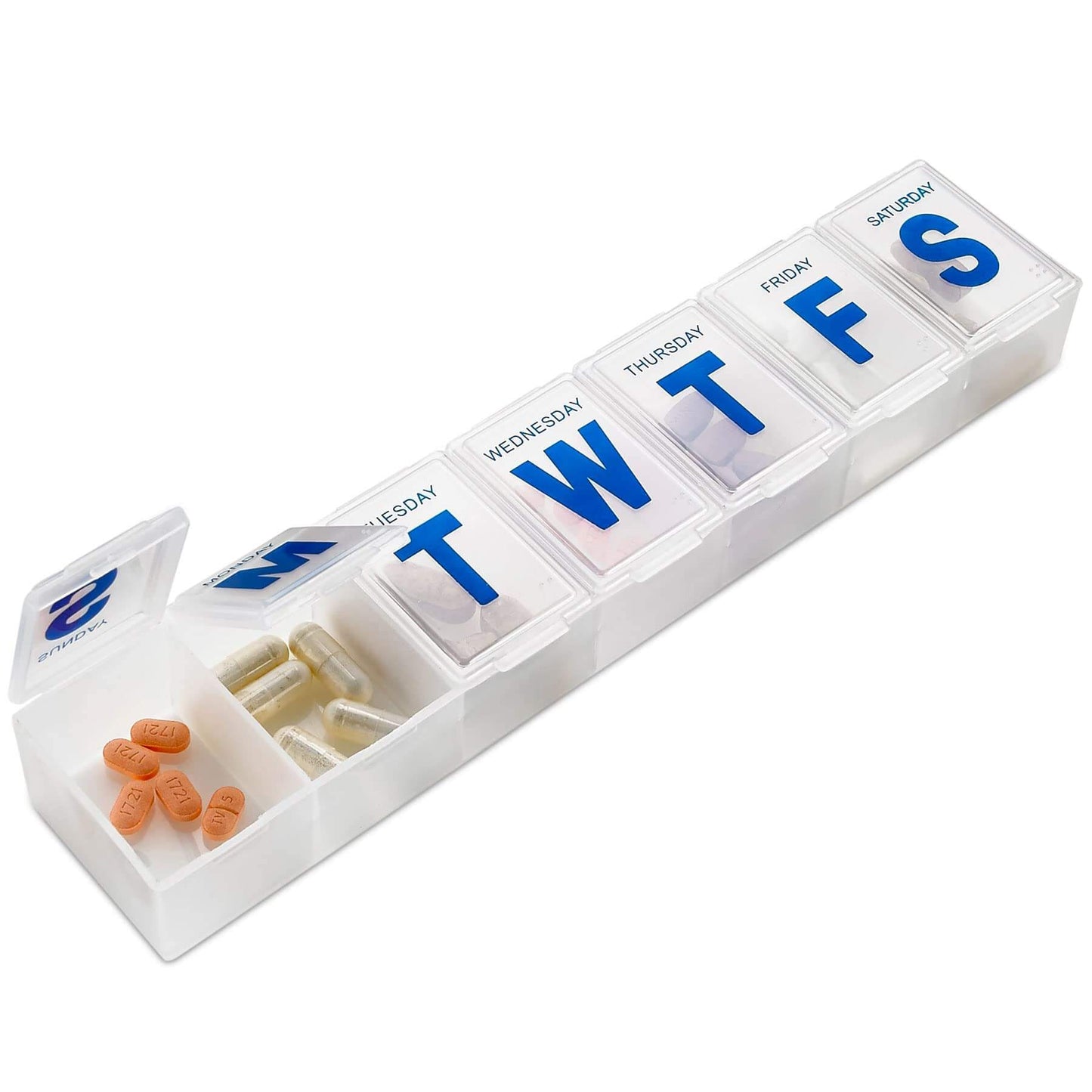 Weekly Pill Organizer, 7-Day Pill Planner Extra Large