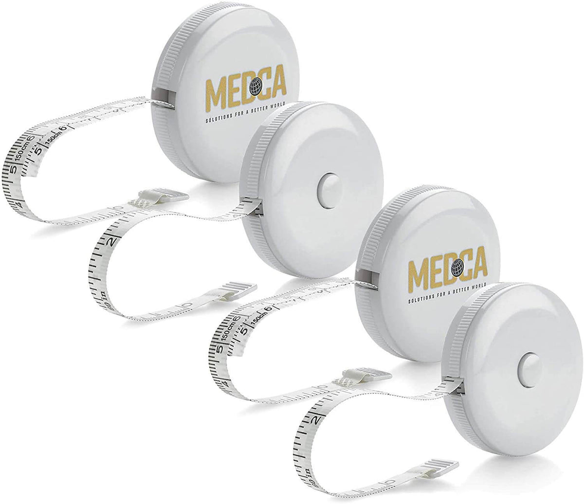 Body Tape Measure -(4-Pack) Measuring Tape Fat Weight Monitors, (Inches & Cm) Retractable Tape Measure Ruler for Accurat