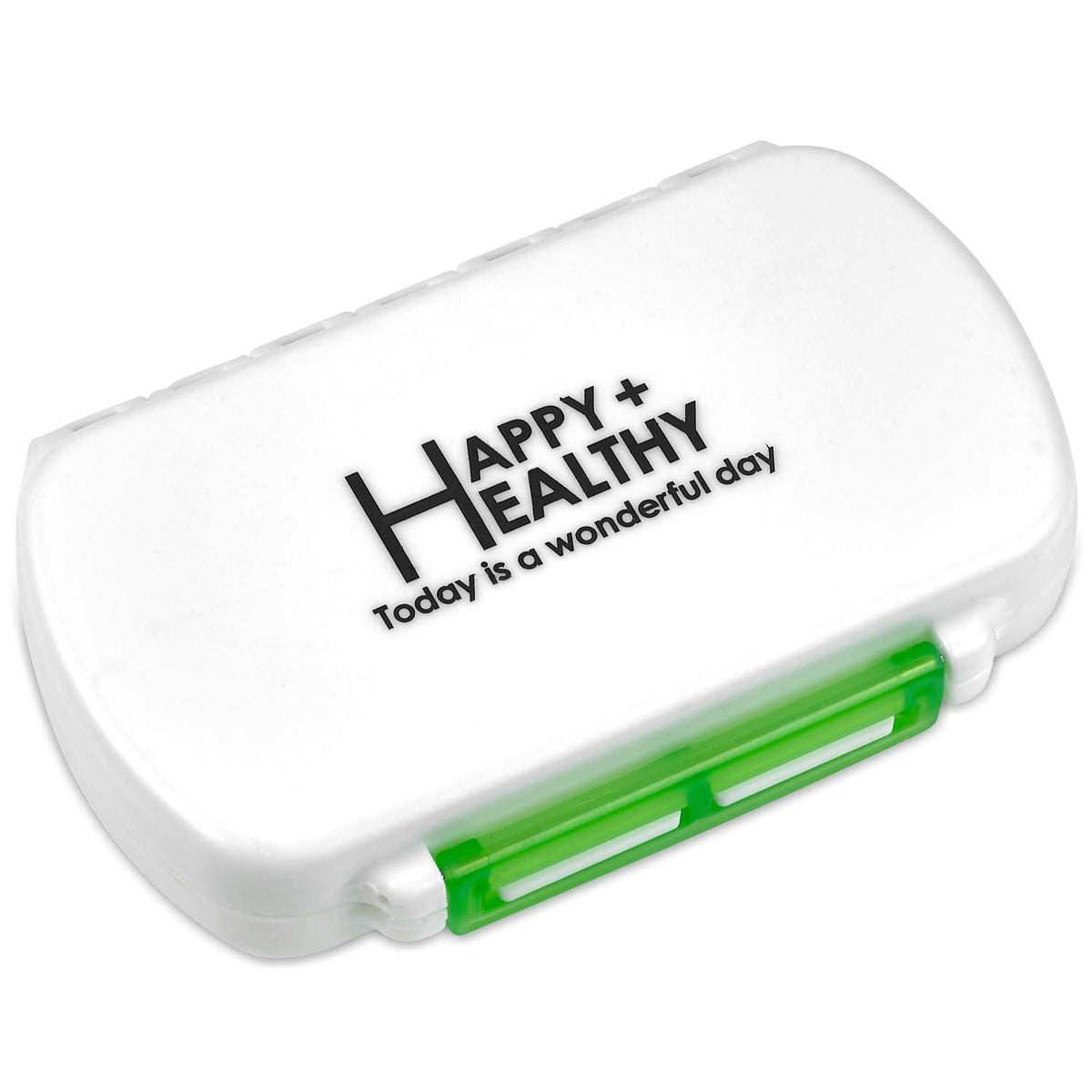 Pill Boxes- Pack of 2 Waterproof Medicine Pill Holder Cases, BPA-Free Daily Tablet Holder Storage Organizer Dispenser for Medications, Supplements, & Vitamins, Ideal for Travel by