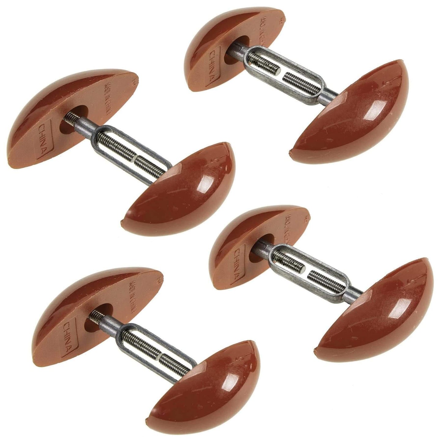 Shoe Stretcher Total of 4 Stretchers, Shape Extenders and Width Extender for Men's & Women's Shoes or Boots, 2 Pairs, Br