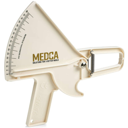 Pro Body Skin Caliper - Handheld BMI Measuring Tool - Accurate Skinfold Caliper Measures Fat for Men and Women, for Moni