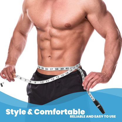 Pro Skinfold Caliper and Body Measurement Tape - Precision Body Fat Tool Plus BMI Chart - Accurately Measure and Gauge Body Fat Help Track Weight Loss and Achieve Fitness Goals for Men and Women