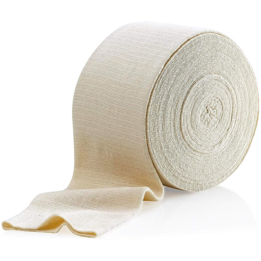 Elastic Tubular Support Bandage Size B, 10M Box - Natural Color (2.5" X 33 feet ) For Large Knee Support Bandage -Medium