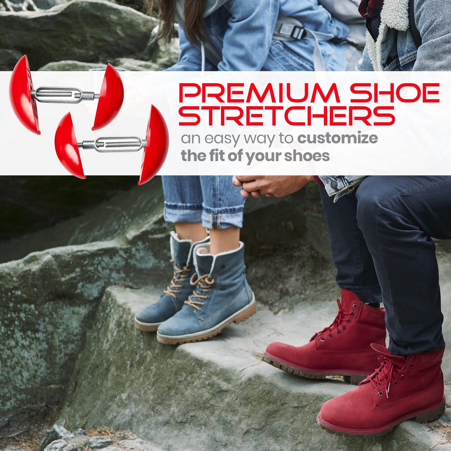 Shoe Stretcher- Immediate Relief with Small and Handy Sold As a Pack of 2