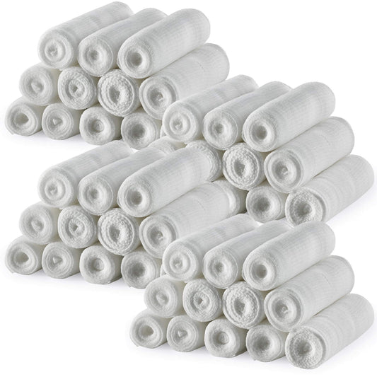 Gauze Bandage Rolls - (48 Pack) 3 in x 4.1 Yards Per Roll of Medical Grade Gauze Bandage and Stretch Bandage Wrapping fo
