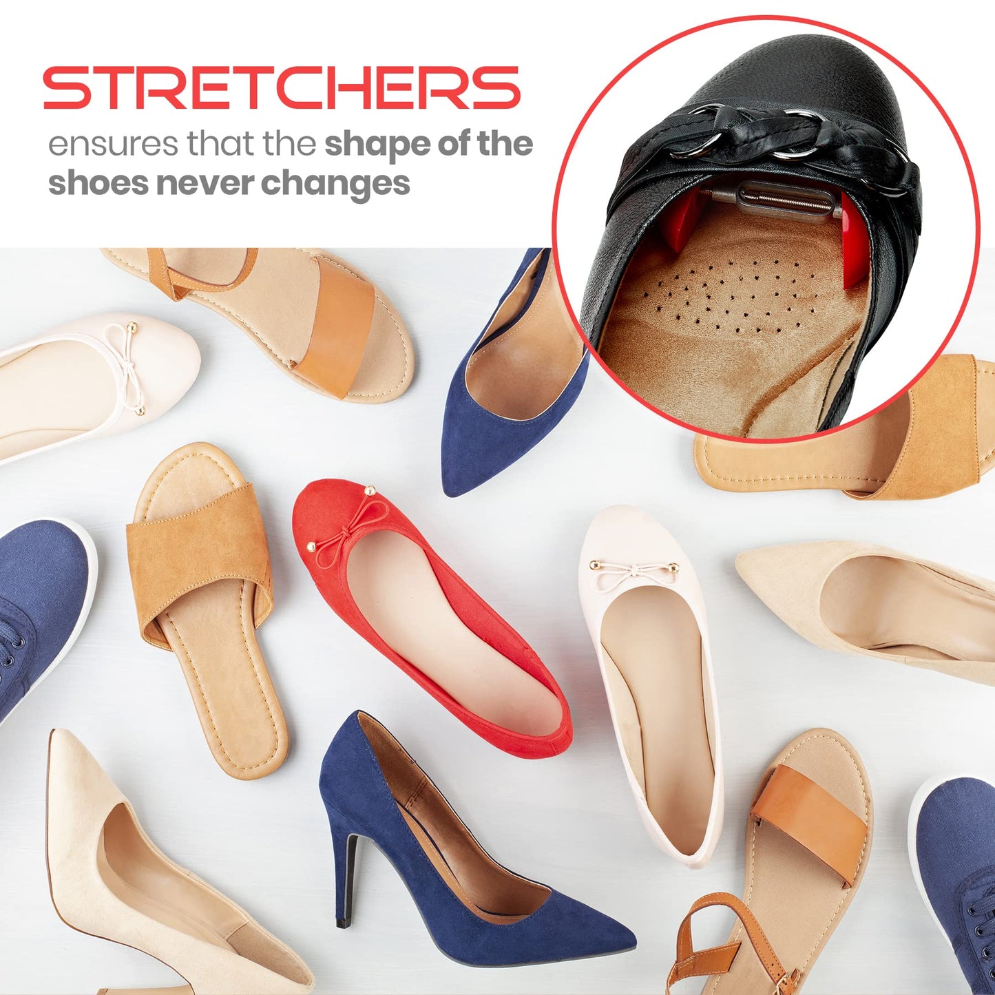 Shoe Stretcher- Immediate Relief with Small and Handy Sold As a Pack of 2