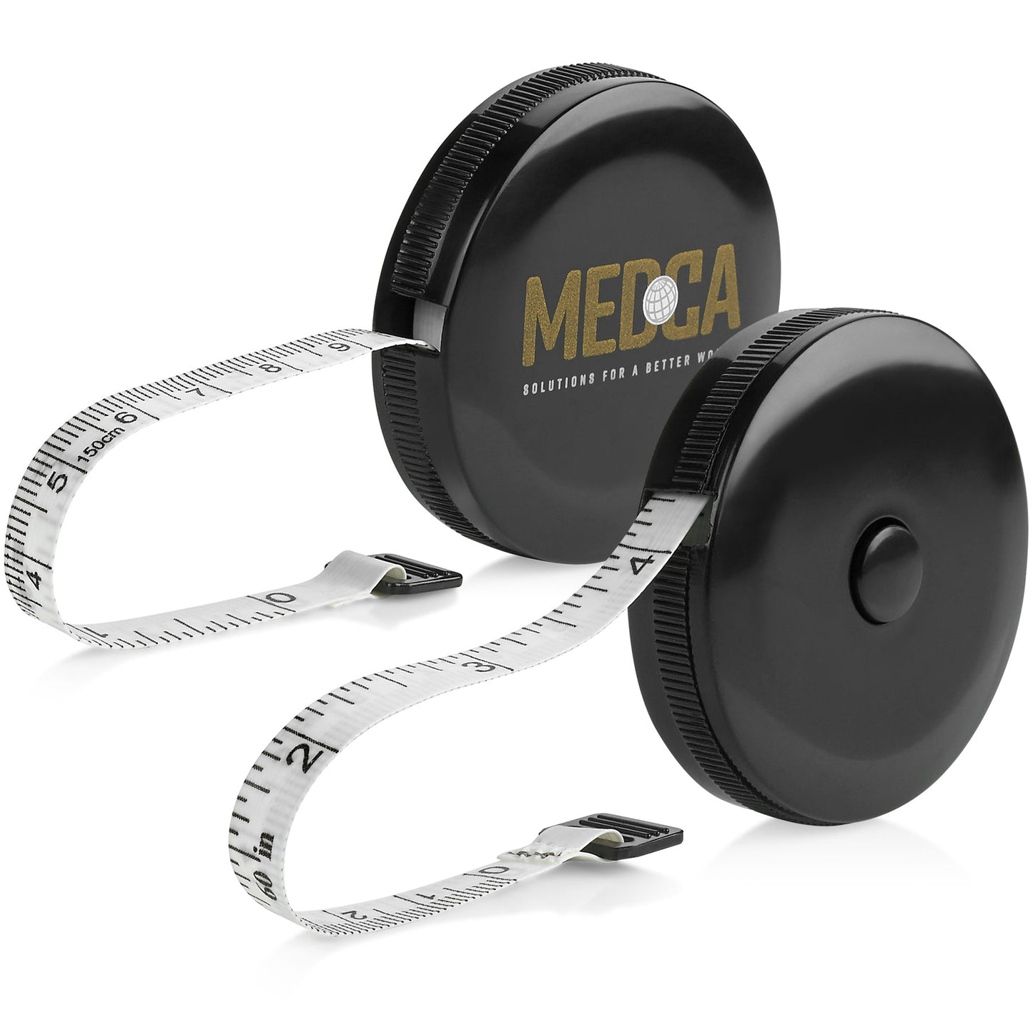 Tape Measure for Body Measuring Tape, (Pack of 2) Dual Sided Inch and CM, Portable, Retractable Soft Ruler Tool for Meas