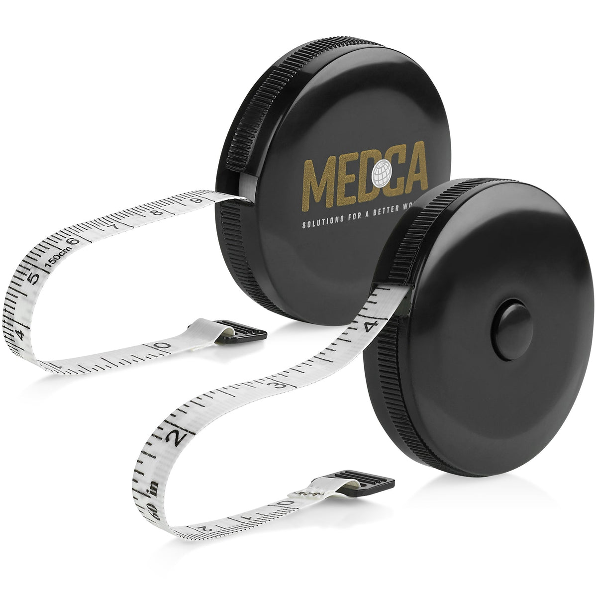 Tape Measure for Body Measuring Tape, (Pack of 2) Dual Sided Inch and CM, Portable, Retractable Soft Ruler Tool for Meas